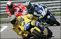 Barros, Gibernau, Capirossi at Sachsenring 2005
