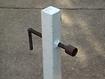 Stand - adjustable leg
